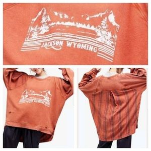 Free People Jackson Wyoming Sweatshirt